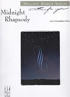 Bober, Melody: MIDNIGHT RHAPSODY / půlnoční rapsodie pro středně pokročilé klavíristy