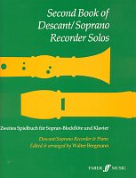 Second Book Of Descant (Soprano) Recorder Solos / recorder + piano