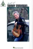 TOMMY EMMANUEL, Best of ...  / kytara + tabulatura