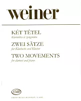 Two Movements by Leo Weiner     clarinet & piano