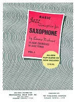 Jazz Conception for Saxophone by Lennie Niehaus 1 (red) + CD  for C / Bb / Eb instruments