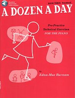 A DOZEN A DAY by Edna-Mae Burnam 3 - Transitional + Audio Online