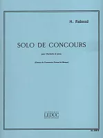 Rabaud: SOLO DE CONCOURS / clarinet and piano