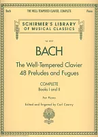 Bach - The Well-Tempered Clavier (Dobře temperovaný klavír), Complete (books 1 & 2)