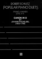 CANON IN D by Johann Pachelbel - 1 klavír 4 ruce