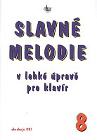 SLAVNÉ MELODIE 8 v lehké úpravě pro klavír + CD