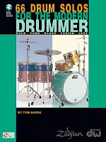 66 DRUM SOLOS FOR MODERN DRUMMER + Audio Online