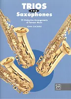 TRIOS FOR SAXOPHONES by John Cacavas / tria pro saxofon