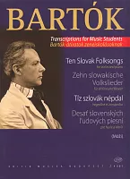 BARTÓK: TEN SLOVAK FOLKSONGS for violin + piano