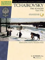 TCHAIKOVSKY - THE SEASONS, Op.37bis + Audio Online / sólo klavír