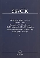 Otakar Ševčík - Opus 7, Průprava k trylku a výcvik prstového úhozu