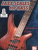 Jazz Scales for Bass + Audio Online / gitara basowa + tab