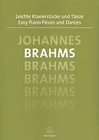 Easy Piano Pieces & Dances - BRAHMS