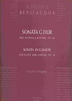 Sonáta G-DUR, OP.38 pro flétnu a kytaru - Mathieu Bevilacqua